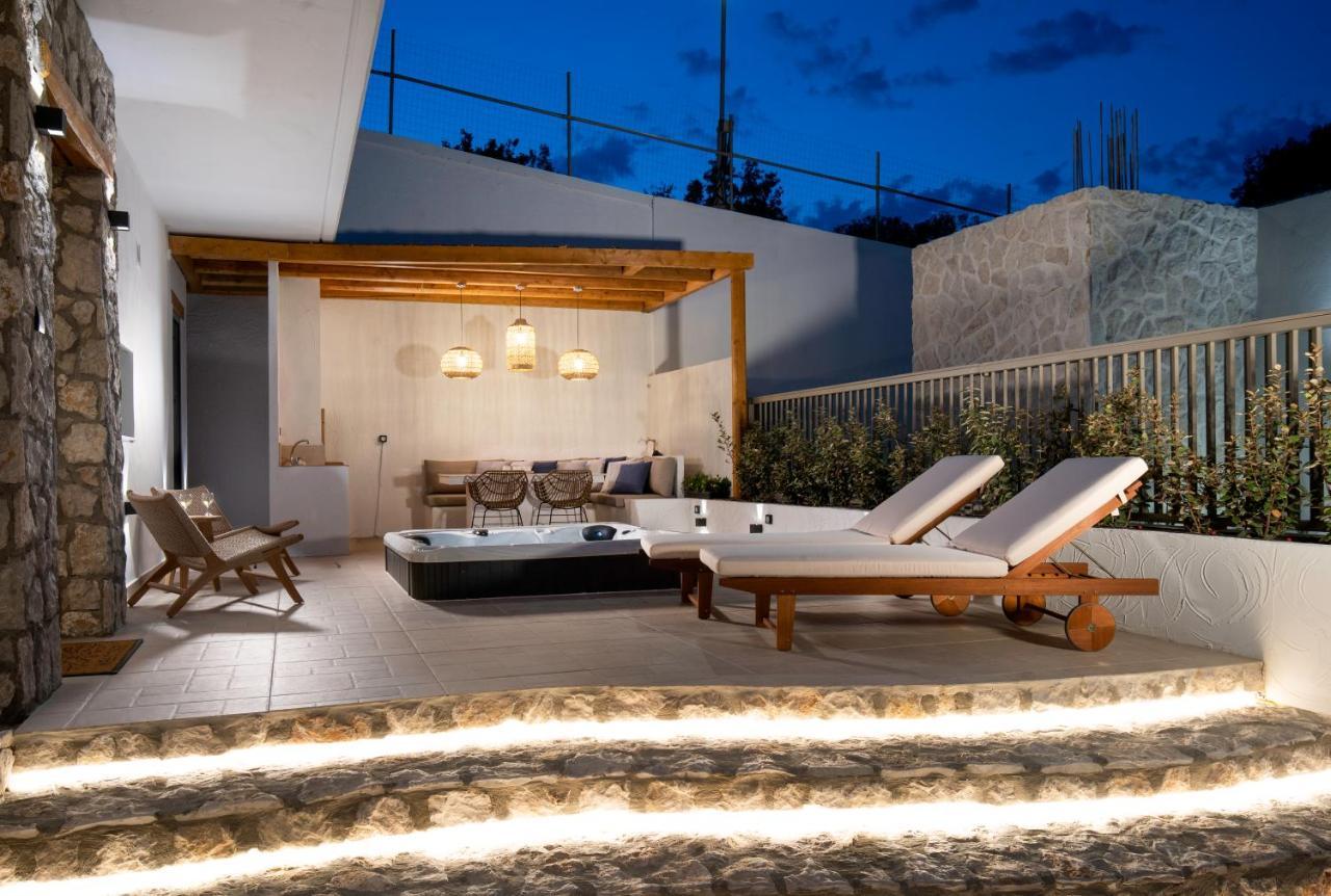 Lithos Luxury Villa 阿彻奇洛斯 外观 照片