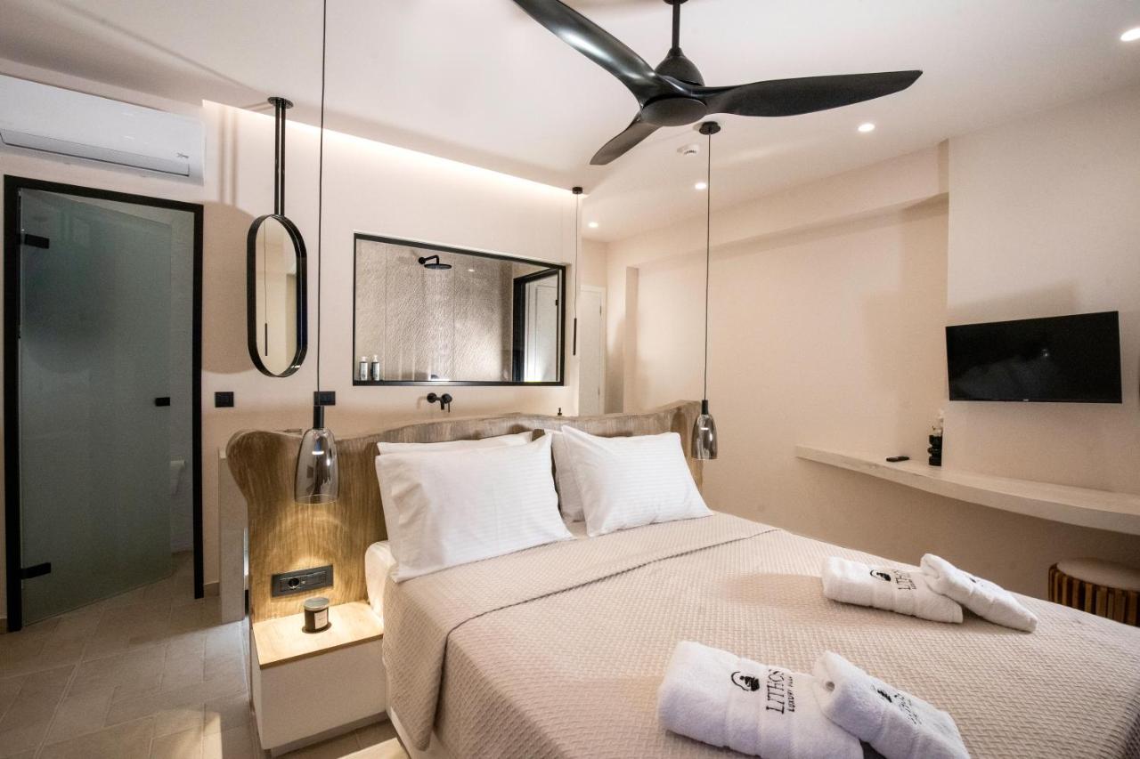 Lithos Luxury Villa 阿彻奇洛斯 外观 照片