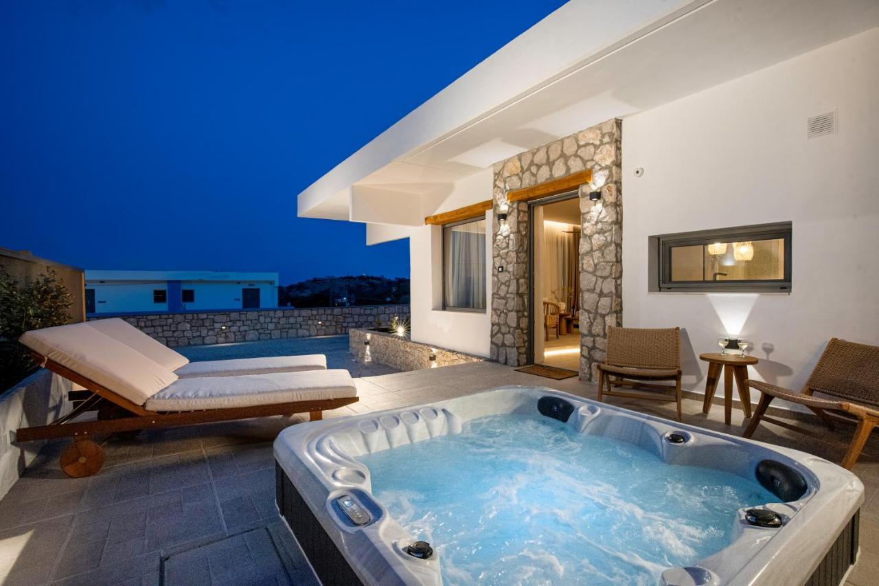 Lithos Luxury Villa 阿彻奇洛斯 外观 照片