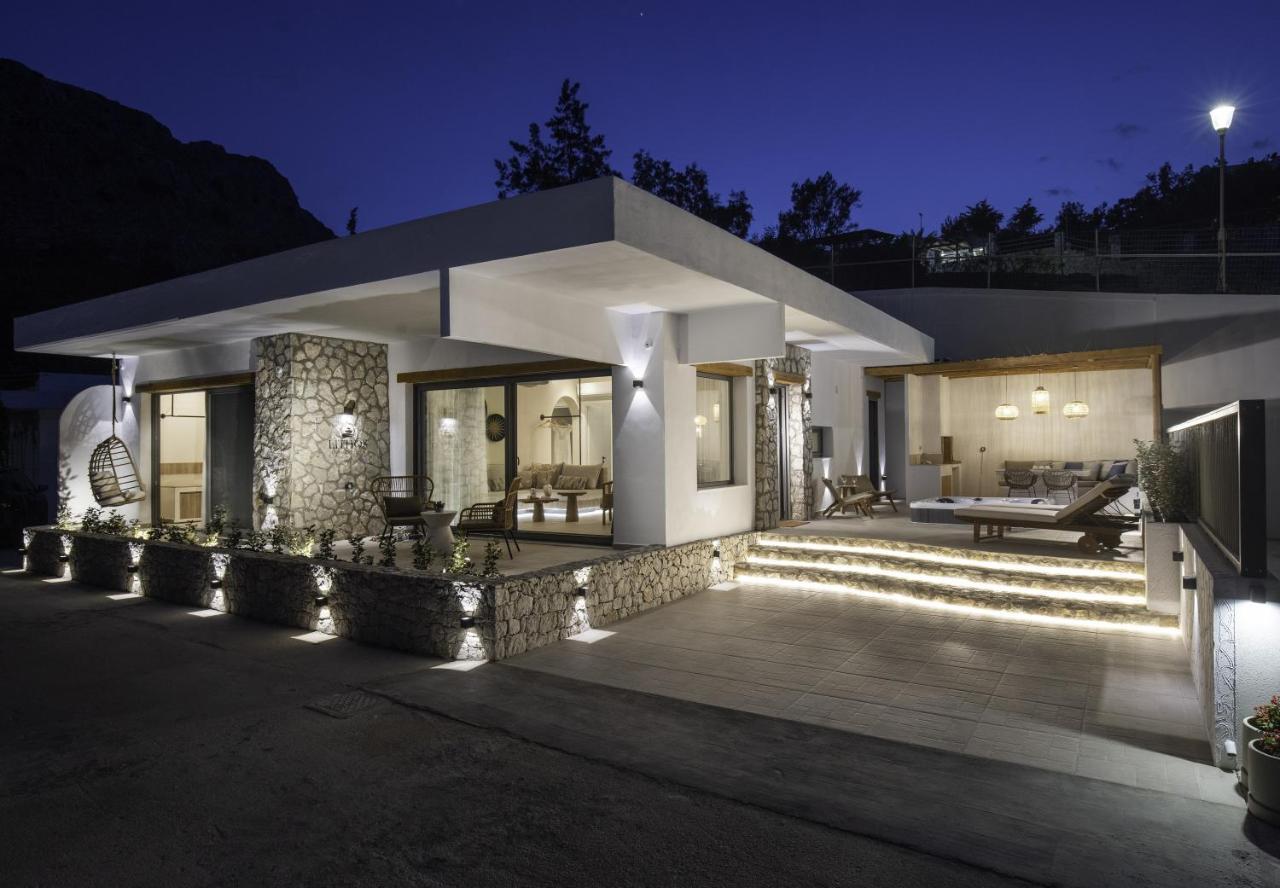 Lithos Luxury Villa 阿彻奇洛斯 外观 照片