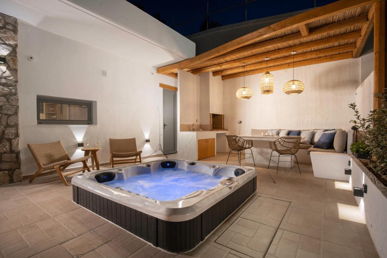 Lithos Luxury Villa 阿彻奇洛斯 外观 照片