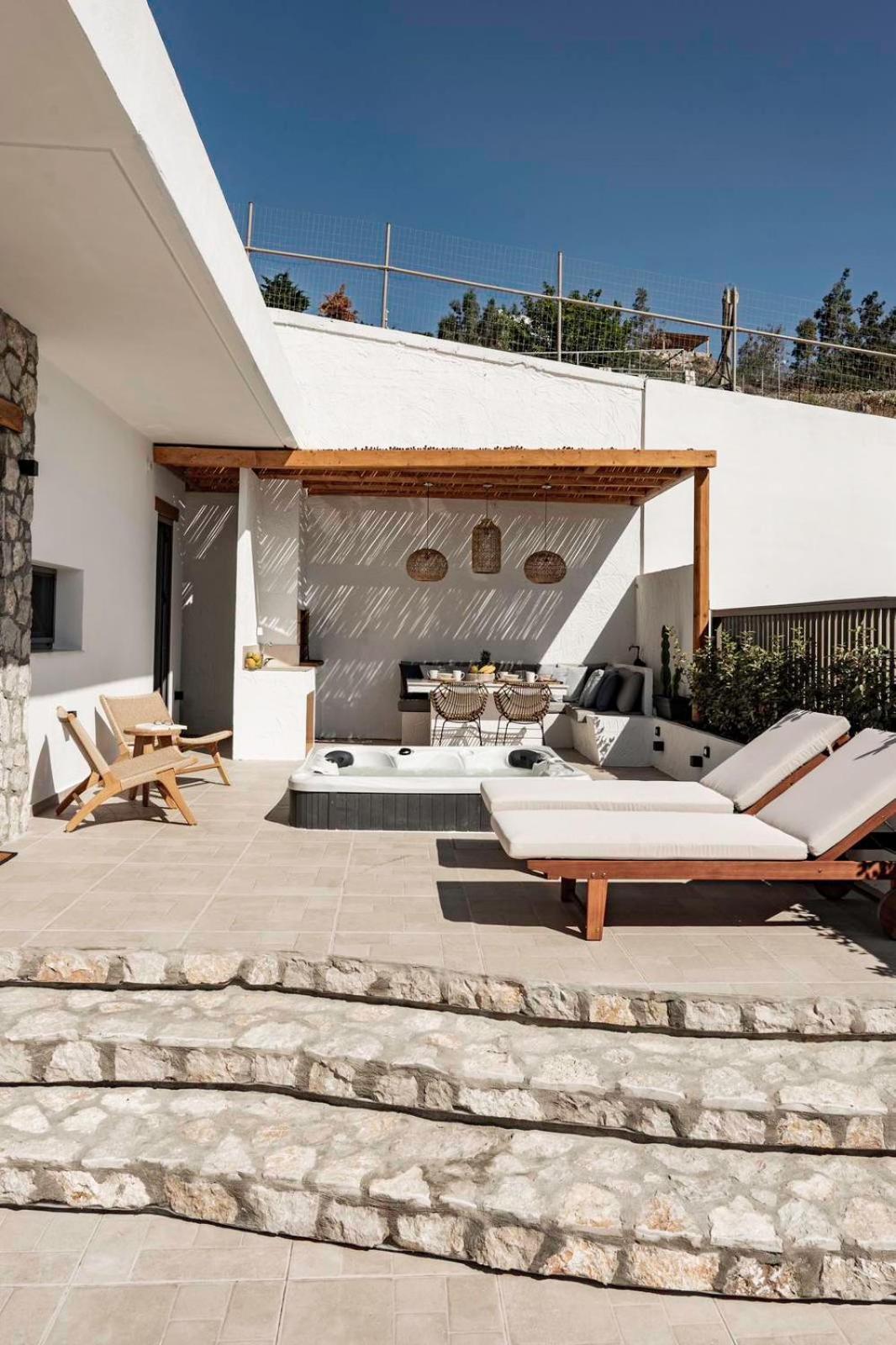 Lithos Luxury Villa 阿彻奇洛斯 外观 照片