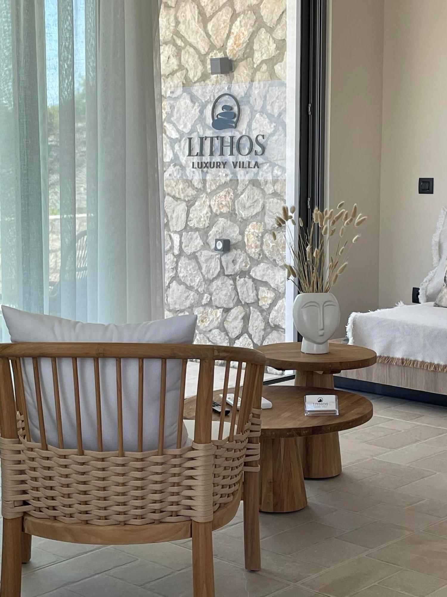Lithos Luxury Villa 阿彻奇洛斯 外观 照片
