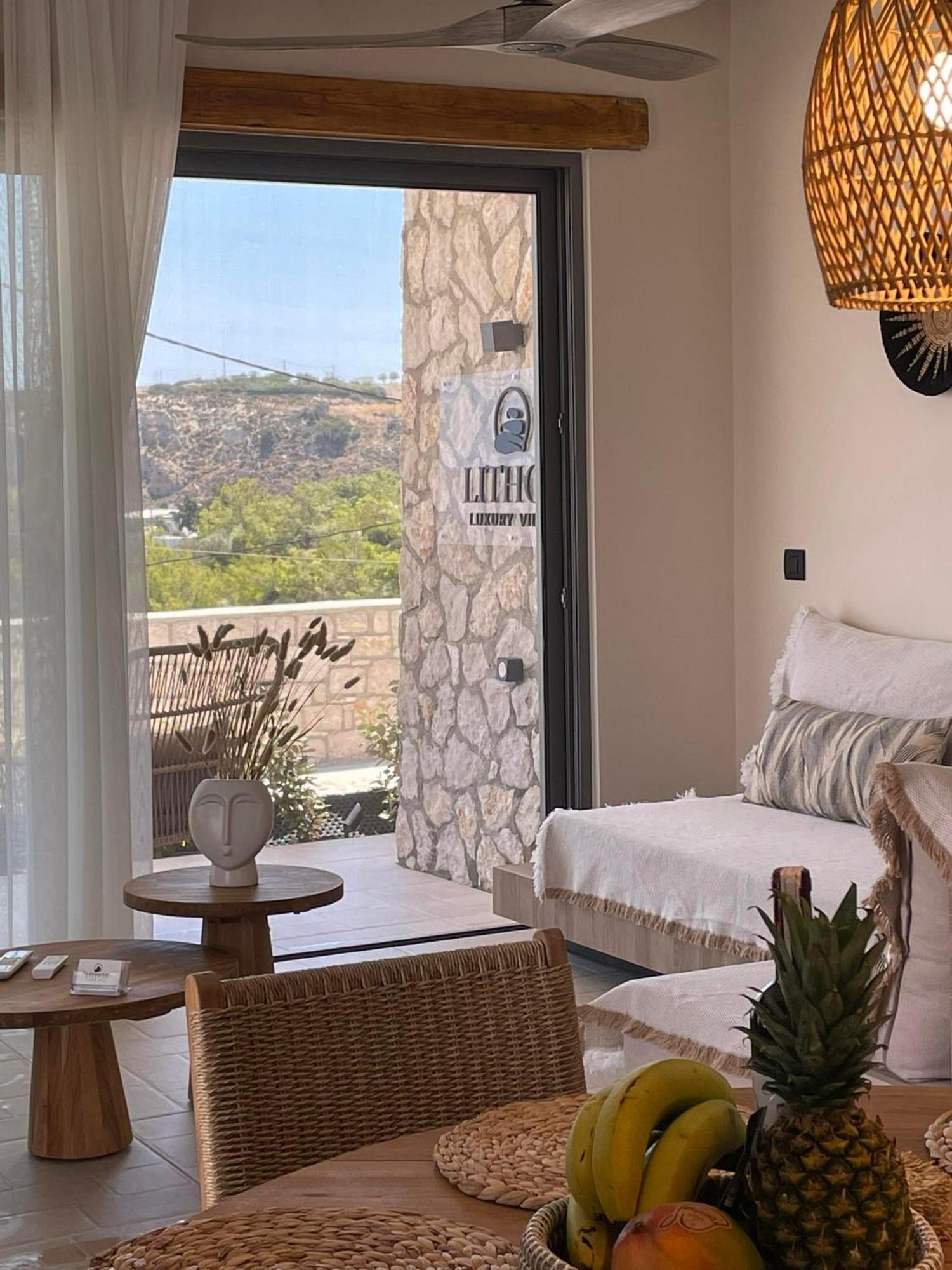Lithos Luxury Villa 阿彻奇洛斯 外观 照片