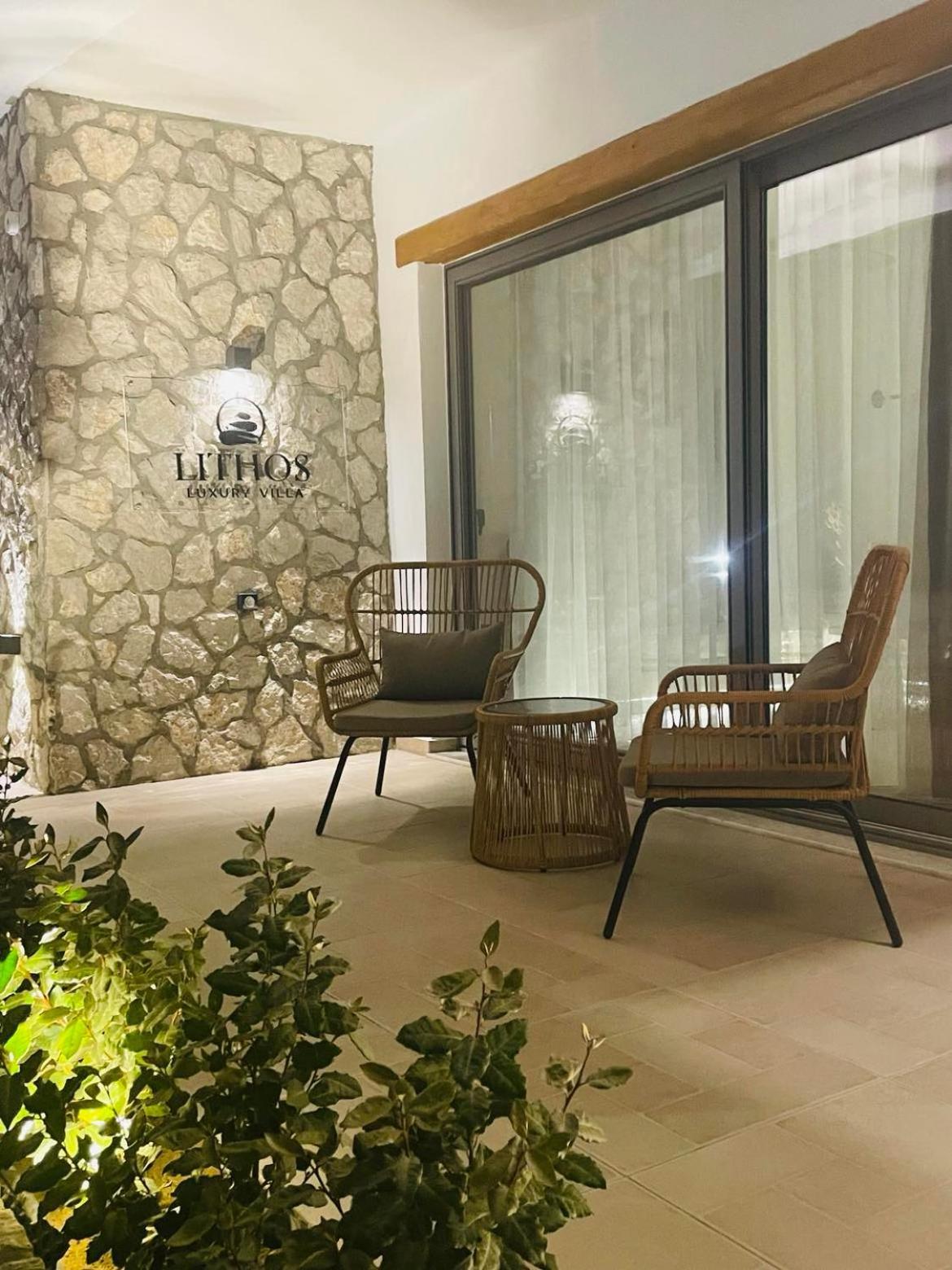 Lithos Luxury Villa 阿彻奇洛斯 外观 照片