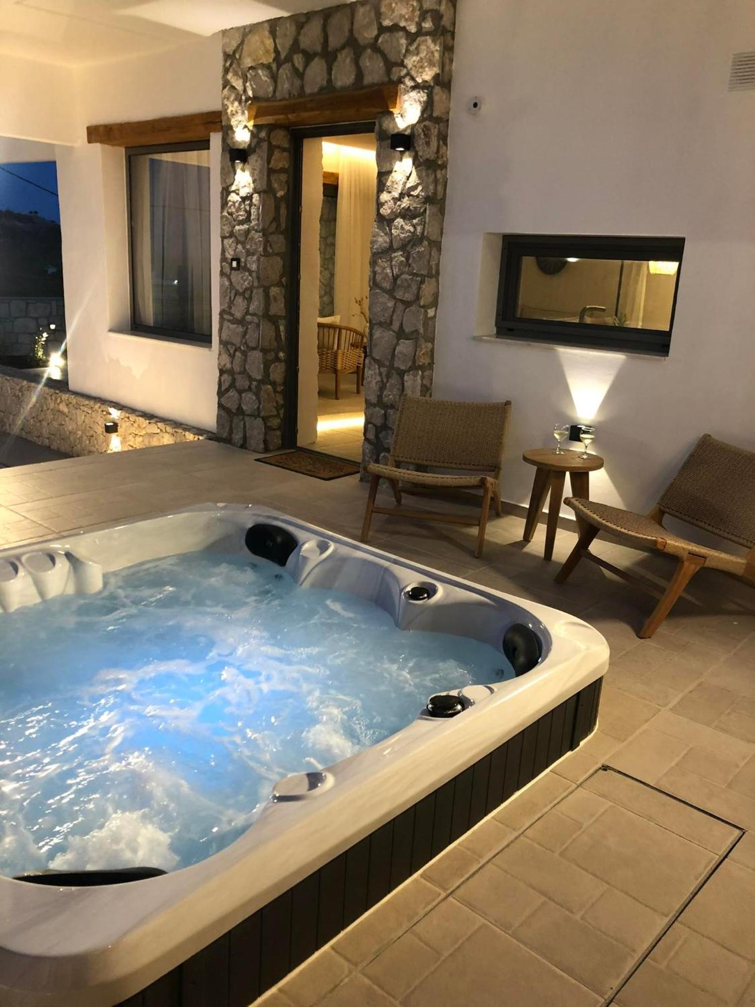 Lithos Luxury Villa 阿彻奇洛斯 外观 照片