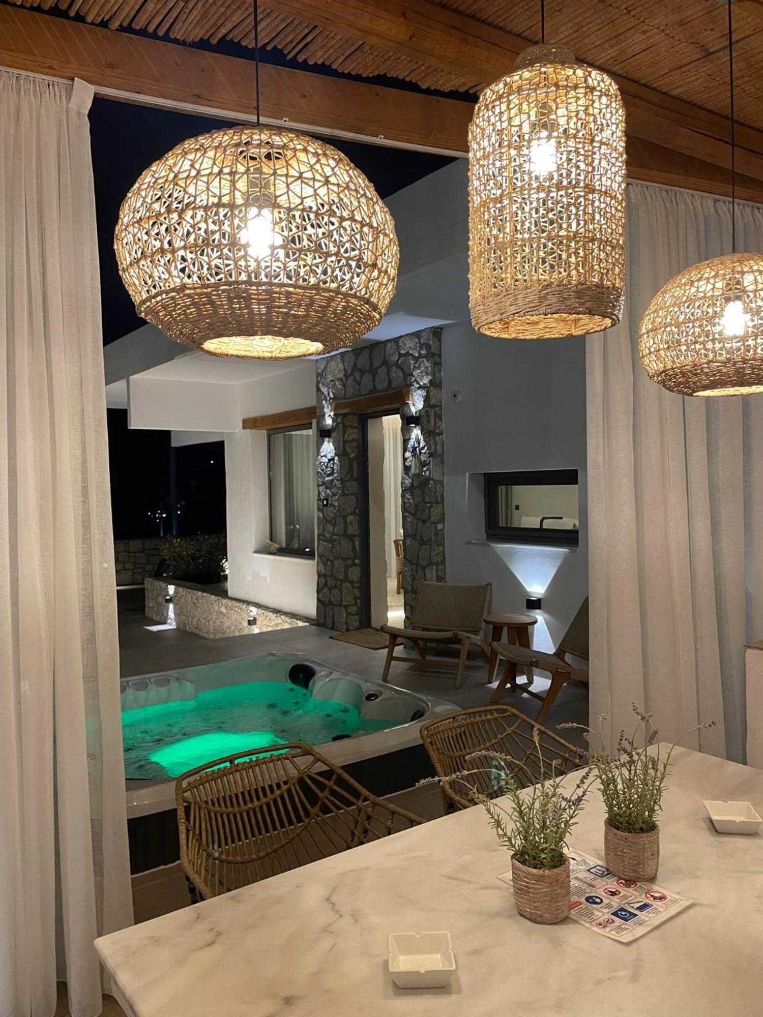 Lithos Luxury Villa 阿彻奇洛斯 外观 照片